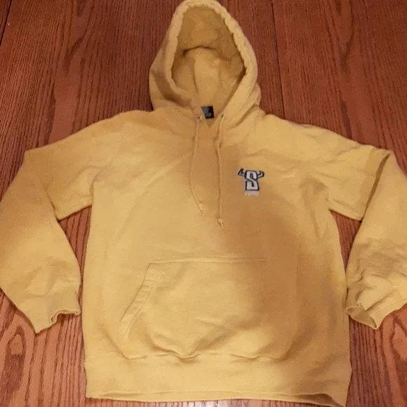 Stüssy Yellow Hoodie Size XS Stüssy - Picture 1 of 4